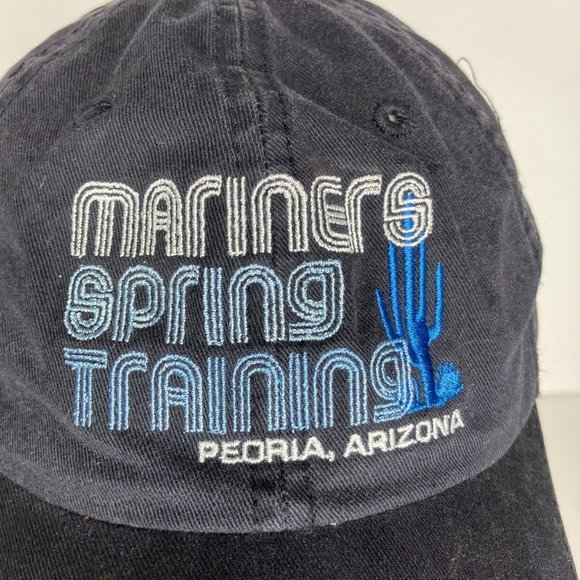 Seattle Mariners Spring Training Peoria Arizona Blue Adjustable Hat - Picture 2 of 10
